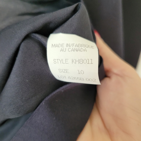 Haggar Navy blue 2 pce pant suit - Picture 8 of 16